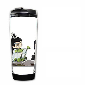 Bình nước in hình Vương Nhất Bác Tiêu Chiến Trần Tình Lệnh chibi