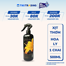 Nước hoa xịt phòng cao cấp Mr.Fresh 500ml