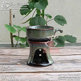 Mua Bếp đun cafe gốm sứ men hỏa biến