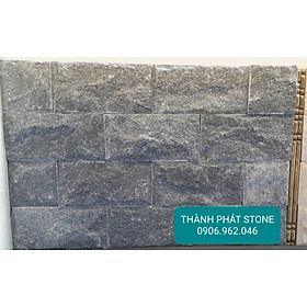 Mua Đá trang trí ốp tường bóc đen 10x20