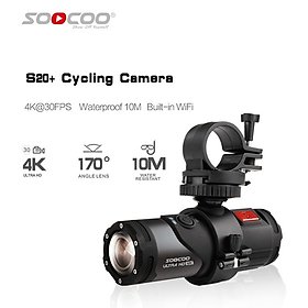 SOOCOO S20 Camera hành động 4K Camera không thấm nước camera thể thao Black cam Bullet cho súng xe đạp xe đạp Màu nước Chống: Đen