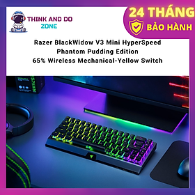 Mua Bàn phím Razer BlackWidow V3 Mini HyperSpeed-Phantom Pudding Edition-65% Wireless Mechanical-Yellow Switch_RZ03-03891900-R3M1- HÀNG CHÍNH HÃNG