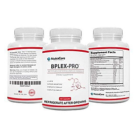 #1 Rated Advanced Blend MTHFR Support Supplement|BPLEX PRO FOLATE|1500mcg (L-5 MTHF) Quatrefolic*|B12 Methyl with Intrinsic Factor (Human) for Absorption|B1,B2,B4,B5,B6,B7+BCAA|60 Veggie Capsules