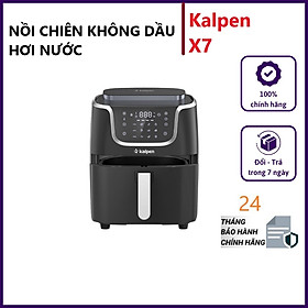 Mua Nồi Chiên Không Dầu Hơi Nước Kalpen X7 Cảm Ứng 7 Lít 9 Chức Năng Tự Làm Sạch - Hàng chính hãng