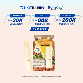 Son dưỡng môi không màu thành phần tự nhiên Lip Pure Natural Không Mùi 3.9g