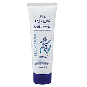 Sữa rửa mặt trắng da Hatomugi 170g - hàng nội địa Nhật