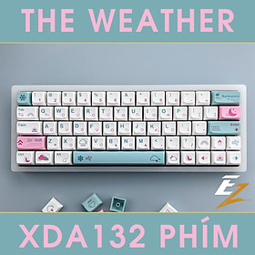 Mua Keycap Cho Bàn Phím Cơ The Weather XDA Profile 132 Phím