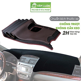 Thảm taplo ô tô Vinfast VF e34 VF8 Fadil Lux A/Huyndai/Honda - Hàng Nhập Khẩu