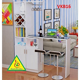 Mua Quầy bar mini kết hợp tủ rượu VKB16 ( không kèm ghế) - Nội thất lắp ráp Viendong Adv