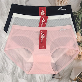 Combo 3 chiếc quần lót nữ thông hơi ATUNER QL014, họa tiết caro thời trang, mềm mại, thoáng mát Giao Màu Ngẫu Nhiên - Hàng Chính Hãng - L