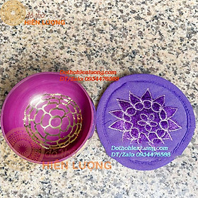 Mua Bộ Chuông Quay Nepal Đường Kính 8cm Bằng Đồng Nguyên Chất Đủ Các Màu - Vật Phẩm Tây Tạng
