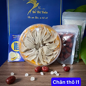 Chân yến thô loại 1 hộp 100gr - Chân lớn chưng nở ăn giòn ngon - Giúp đẹp da - tăng cường sức khỏe - Yến sào cao cấp Đỗ Thị Toán