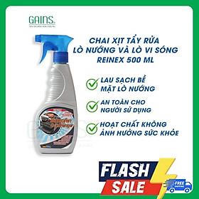 Chai Xịt Tẩy Rửa Lò Nướng & Lò Vi Sóng Reinex 500 Ml