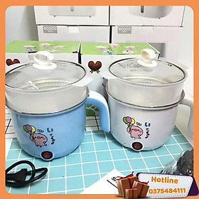 Mua Loại 1 Ca Nấu Mì Lẩu Nồi Lẩu Điện Mini Có Lồng Hấp  Ca Điện Nấu Mì Đa Năng Siêu Tốc  Tiện Ích Chất Lượng - Hàng Loại 1