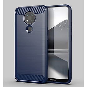 Ốp lưng chống sốc Vân Sợi Carbon cho Nokia 3.4