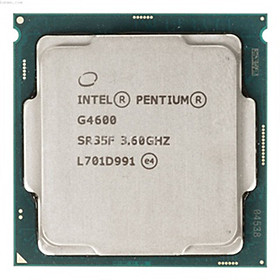 Mua Bộ Vi Xử Lý CPU Intel Pentium G4600 (3.60GHz  3M  2 Cores 4 Threads  Socket LGA1151  Thế hệ 6) Tray chưa Fan - Hàng Chính Hãng