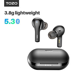 Tai nghe TOZO A2 Bluetooth 5.3, Tai nghe nhét tai không dây mini, Tai nghe nhét tai, Micrô tích hợp, Âm thanh sống động với hộp sạc
