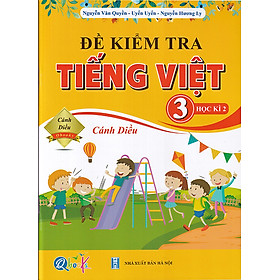 Sách - Đề kiểm tra Tiếng Việt 3 học kì 2 (Cánh diều)