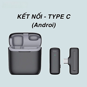 Micro Thu Âm Cài Áo Không Dây Cho Điện Thoại Android Cổng Type C Lọc Tiếng Ồn Xa 20m Máy Tính Bảng Máy Ảnh Hỗ Trợ Quay Video Tiktok Livestream Review Vlog Youtube Chất Lượng Cao – Hàng Nhập Khẩu