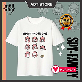 HOT Áo Phông SPY FAMILY - Anya Emoji mẫu mới cực chât rẻ độc đẹp