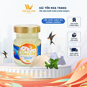 Yến sào Nha Trang không đường - Yến chất 15% (hộp 1)