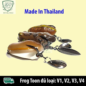 Mồi Giả Nhái Hơi Frog Toon V1 V2 V3 V4 Chuyên câu lure cá lóc siêu nhạy - docauduli