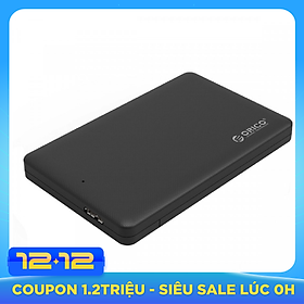 Hộp đựng ổ cứng 2,5" SSD/HDD SATA 3 Orico 2577U3(HDD Box 2,5" USB 3.0) - Hàng Nhập Khẩu
