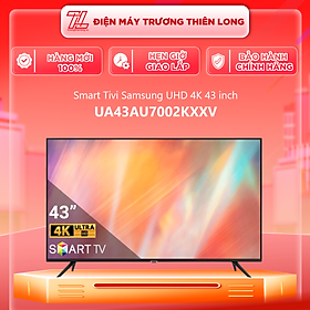 Smart Tivi Samsung 4K 43 inch UA43AU7002