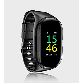 Mua Tai nghe bluetooth kiêm đồng hồ thông minh theo dõi sức khỏe Smartwatch 2 trong 1 tiện lợi