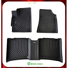 Thảm lót sàn xe ô tô VinFast VF e34 Nhãn hiệu Macsim chất liệu nhựa TPE cao cấp màu đen