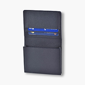 Hình ảnh Card holder gập lịch thiệp BSB Leather Màu Đen BSB1182