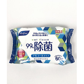 Khăn ướt khử trùng, không mùi Life-do.Plus - Made in Japan