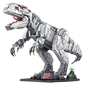 Đồ Chơi Lắp Ráp Mô Hình Khủng Long Bạo Chúa T-Rex Dinosaur - Panlos Model 611001 Với 1813 Mảnh ghép