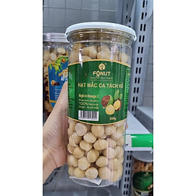 Macca tách vỏ hũ 500gr