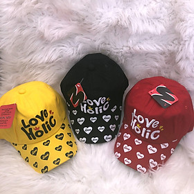 Mũ lưỡi trai nón kết Love Holic thời trang nam nữ cao cấp
