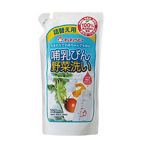 Nước Rửa Bình Sữa Và Rau Qủa ChuchuBaby Loại Túi 720ml Hoặc Chai 820ml