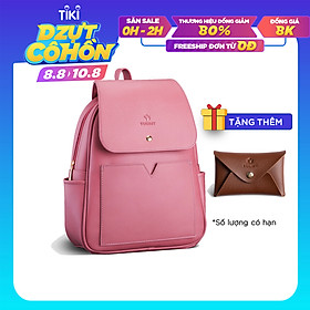 Balo nữ thời trang YUUMY YBA24 thích hợp đi học, đi du lịch. Nhiều ngăn rộng rãi đựng vừa ipad, sổ tay.