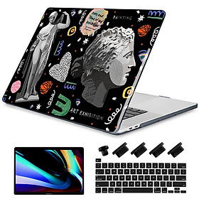 Ốp Máy Tính Bảng 4 Trong 1 Cho Macbook 2022 2021 2020 2019 M1 M2 Air Pro 13.3 13.6 14 16inch A2681 A2338 A2442 A2485 A2251 A2289 A2337 A2338 A1932 A219 A215