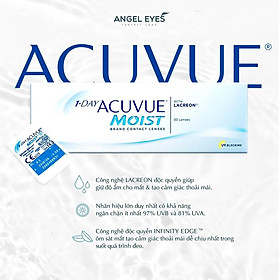 Lens trong suốt 1 ngày Angel Eyes Acuvue của Mỹ độ cận 1-10