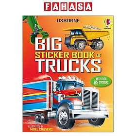 Sách ngoại văn: Big Sticker Book Of Trucks