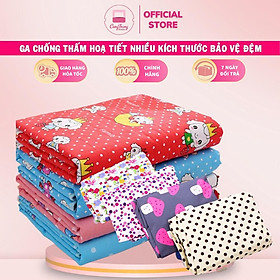 Mua Ga Chống Thấm In Hoa  họa tiết hoa văn Xuất Hàn (m6x2m - m8x2m)
