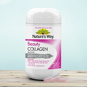 Viên uống Collagen Beauty Booster_Nature's Way_khoẻ cho DA, TÓC, MÓNG, chống OXY HÓA_Hộp 60 viên
