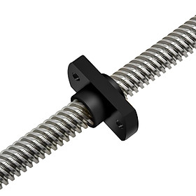T8 Anti Backlash Nut Z Axis Spring Loaded Elimination Gap Brass POM Nuts for Creality Ender 3 Ender3 Pro V2 CR10 Color: POM Lead 8mm