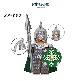 Minifigures Lắp Ráp Mô Hình Nhân Vật Lính Trung Cổ Rohan Lord Of The Rings KT1046 Bán Lẻ