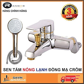 Mua Bộ sen tắm đồng hàng cao cấp Rangos RG-03S nước khỏe