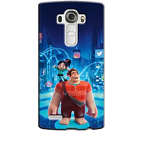 Ốp lưng dành cho điện thoại LG G4 hình Big Hero Mẫu 01