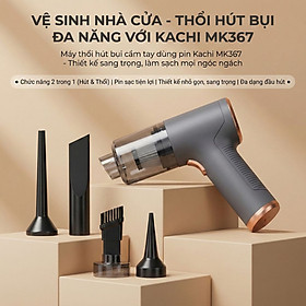Máy Hút Thổi Bụi Không Dây MK367 kèm phụ kiện hút bụi - Hàng chính hãng