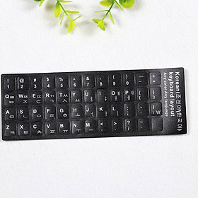 Mua Miếng dán bàn phím tiếng Hàn Quốc Hàng Nhập Khẩu