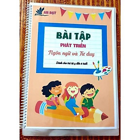 Học liệu bài tập phát triển ngôn ngữ và tư duy