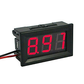 Mua Vôn kế Điện Tử Led Hiển thị 4.5-30VDC và 0-100VDC